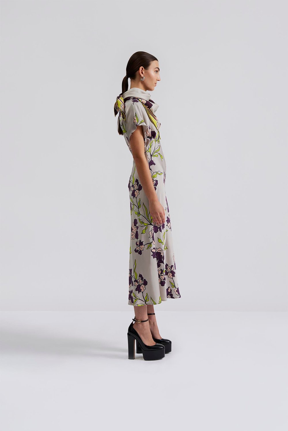 Angelina maxi dress - Pencil Floral - DRESSES | Malina