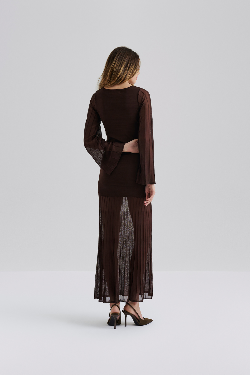 lily of the valley maxi dress Organic Cotton Sleeveless Maxi Dress in Lily Of the Valley | Women's M