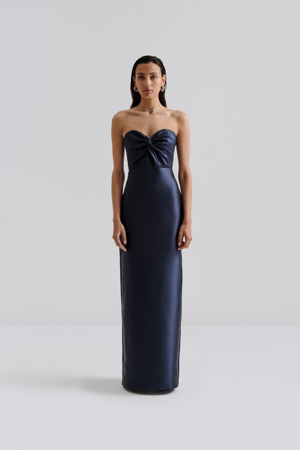 Alivia midi dress - Champagne - DRESSES | Malina | Occasion designer  clothing