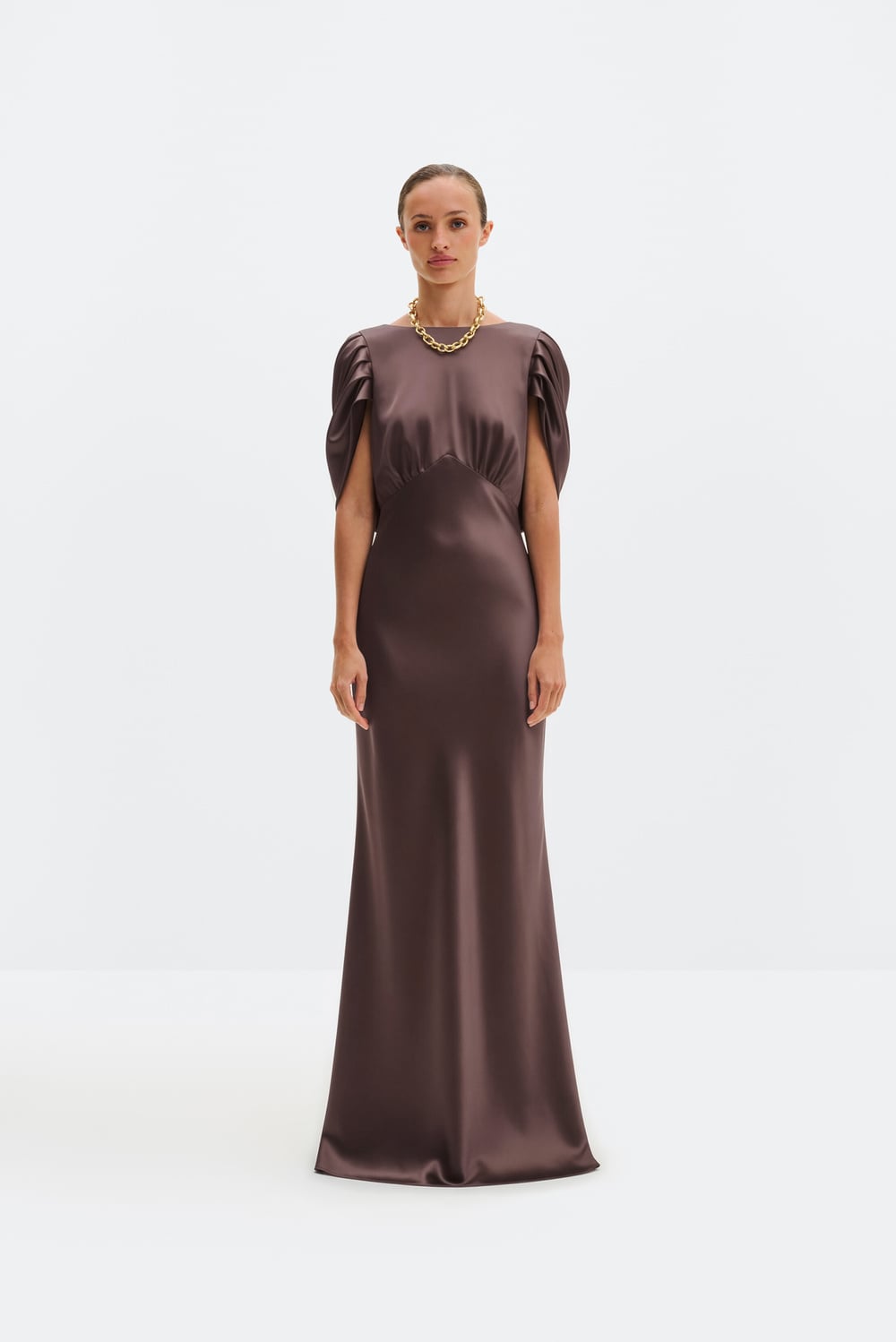 Blair midi dress - Black Metallic - DRESSES | Malina | Occasion designer  clothing