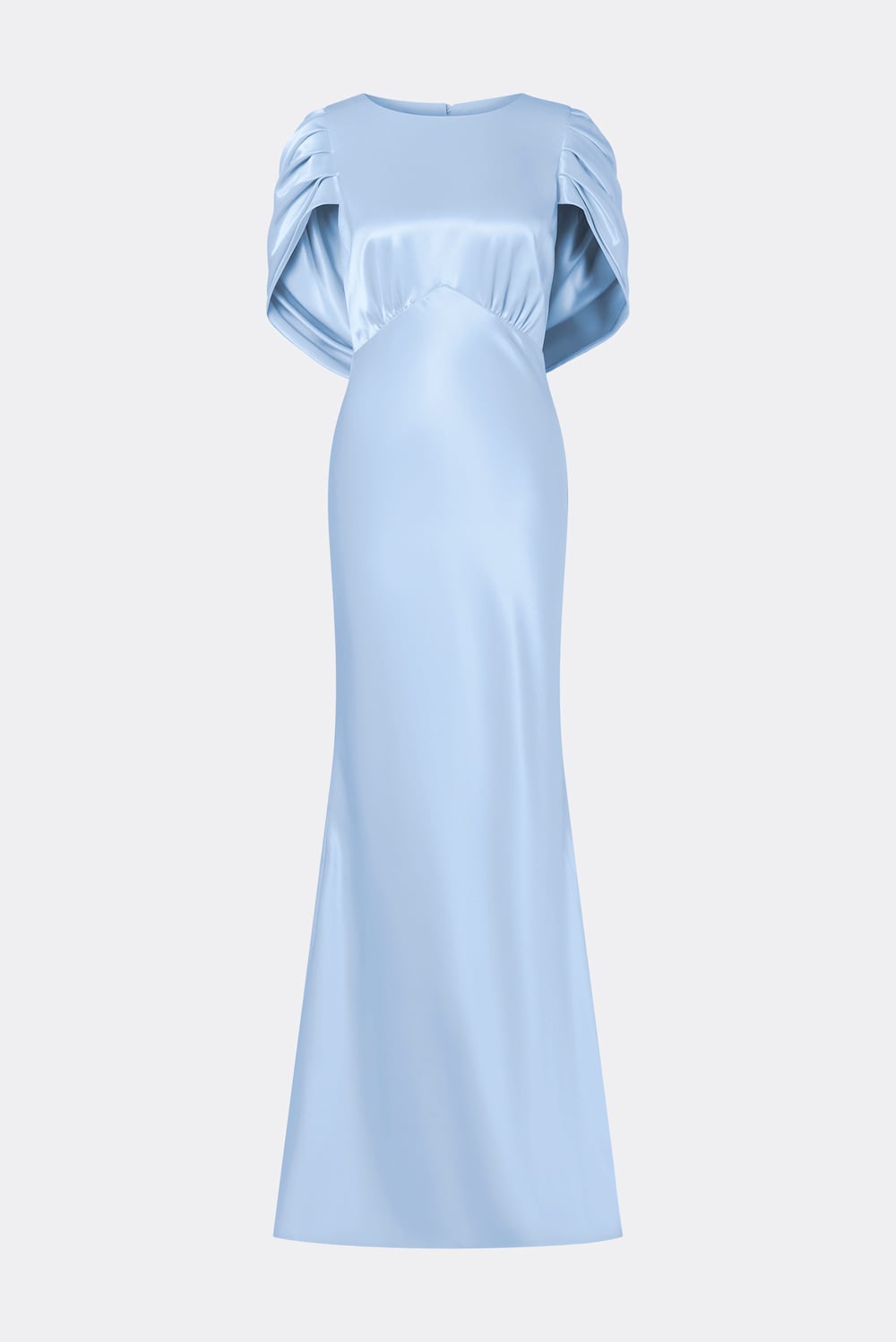 a line wedding dresses with sleeves uk Flowy Long Sleeves A-line Bridal Gown with Floral Embroidery Lace BWD0 main image 0