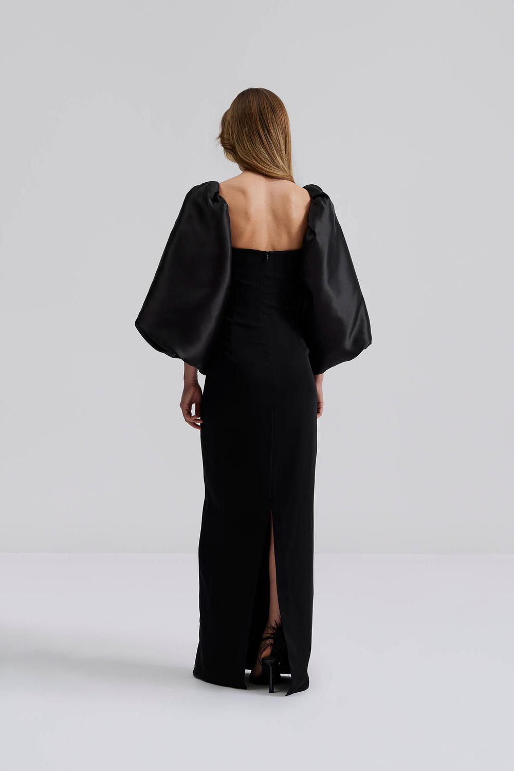 Helena maxi dress - Black - DRESSES | Malina | Occasion designer clothing