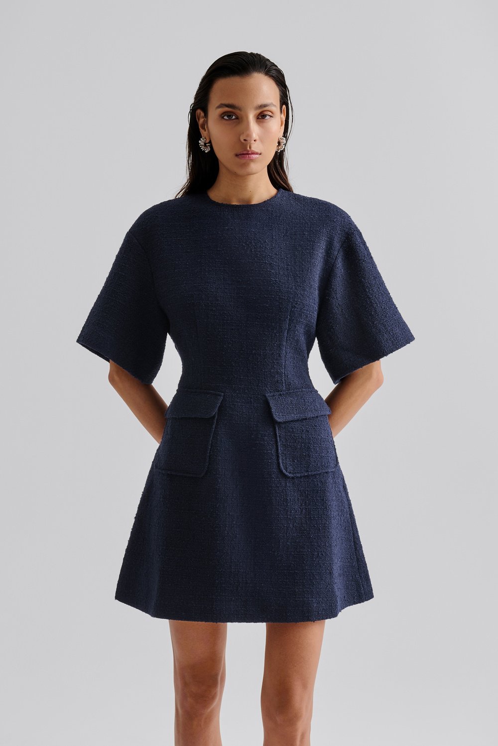 日本未入荷★IVANAHELSINKI★Elina mini dress Elina mini dress - White - MINI DRESSES | Malina | Occasion