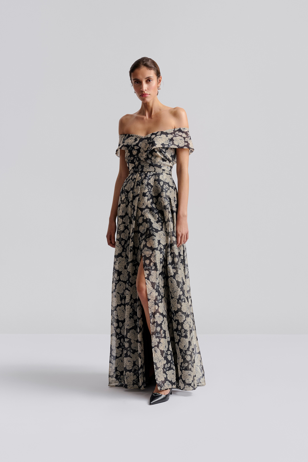 Raellia Maxi Dress - Moody Floral