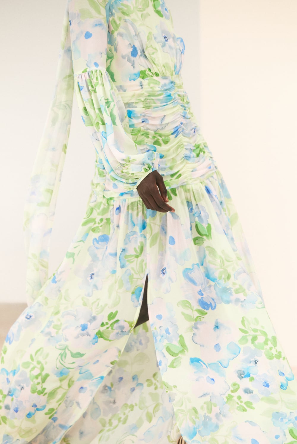 chinese dress ladies Malina Louise Maxi Dress in Yellow  TrenLend
