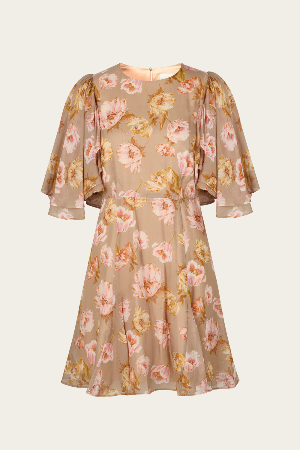 Ida mini dress - Champagne Peony - DRESSES | Malina | Occasion designer  clothing