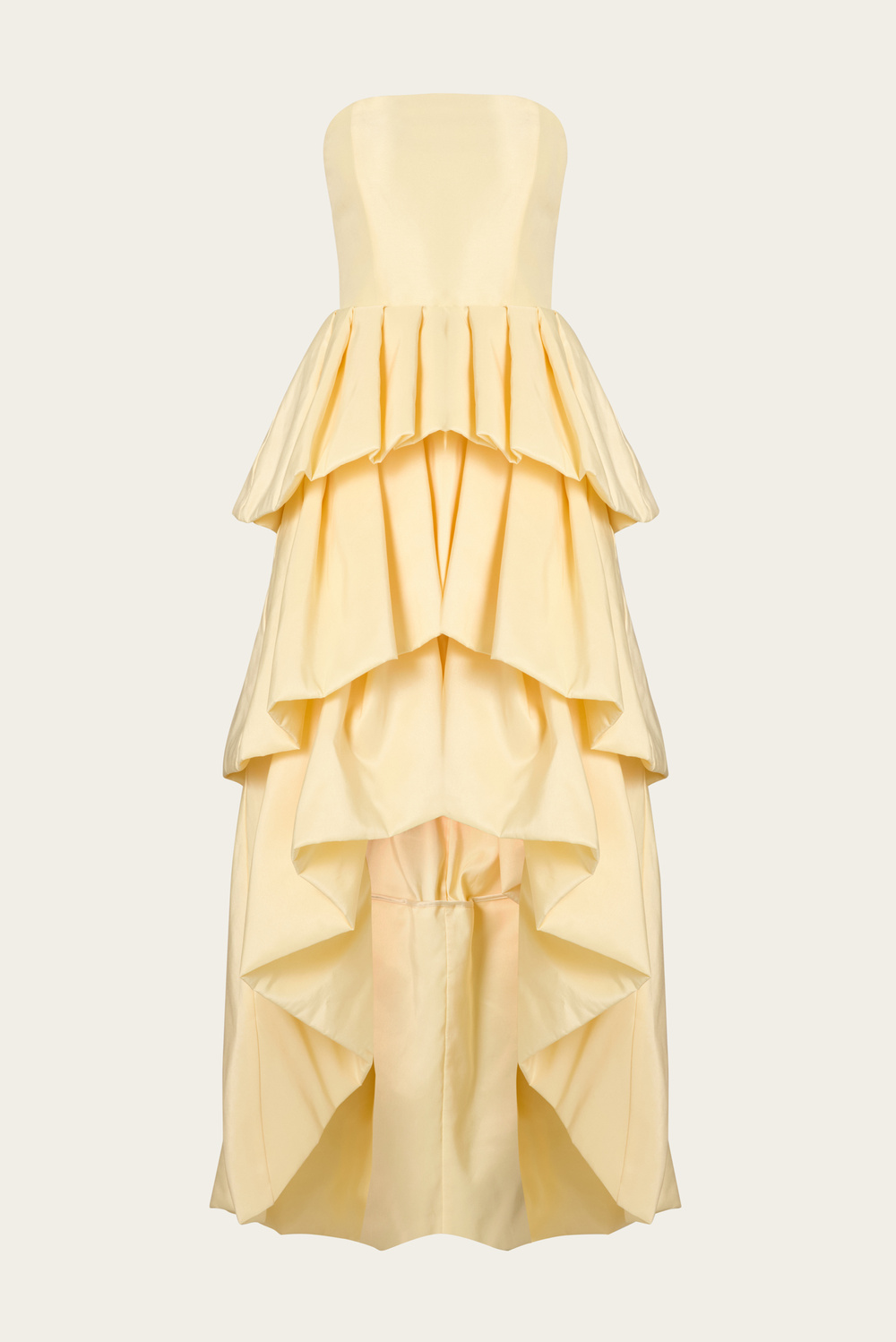 Pandora maxi dress - Lemon - DRESSES | Malina | Occasion designer clothing