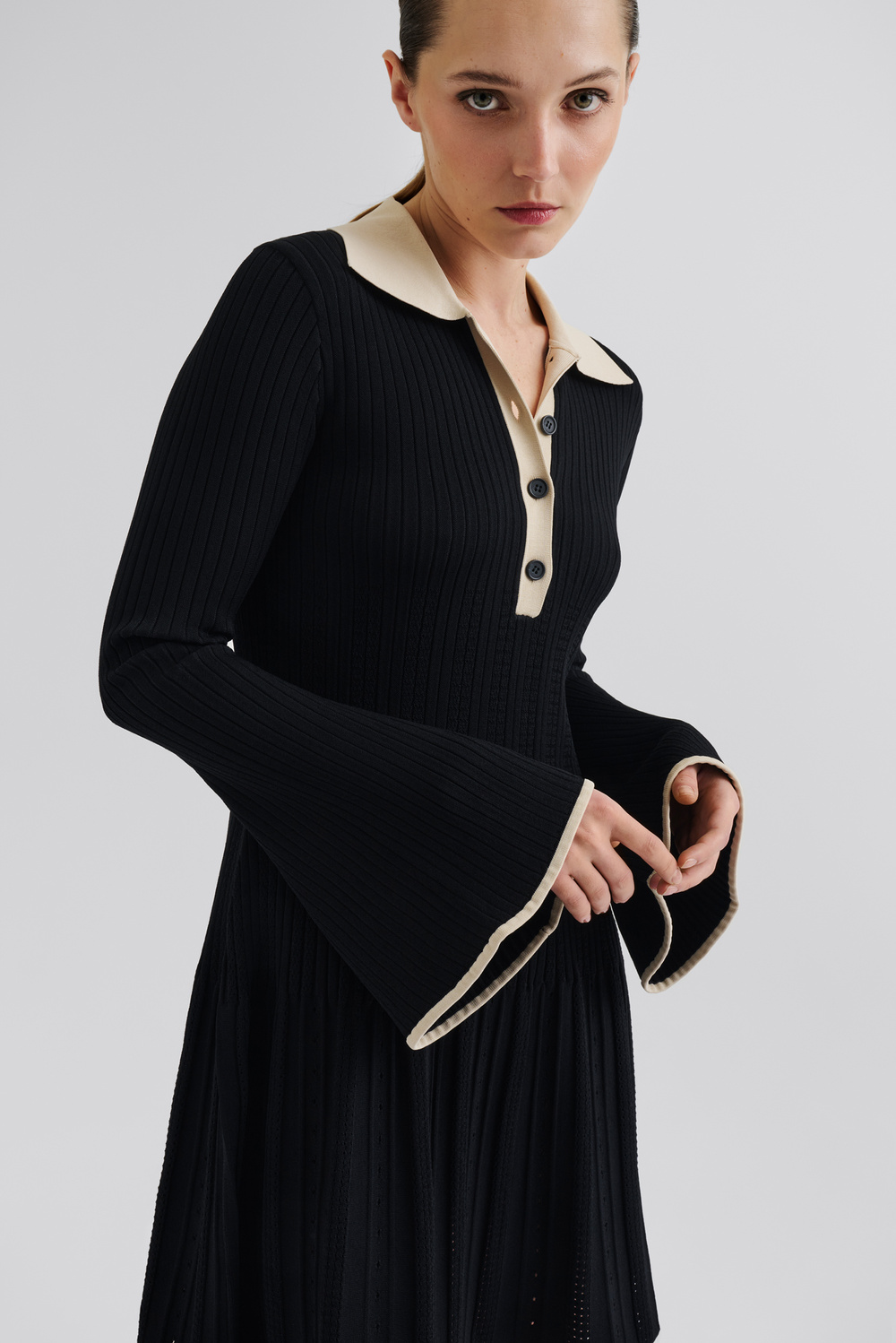 Sabine mini dress - Black - DRESSES | Malina | Occasion designer clothing
