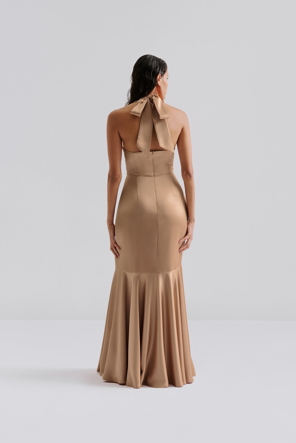 Leah maxi dress - Champagne - MAXI DRESSES | Malina