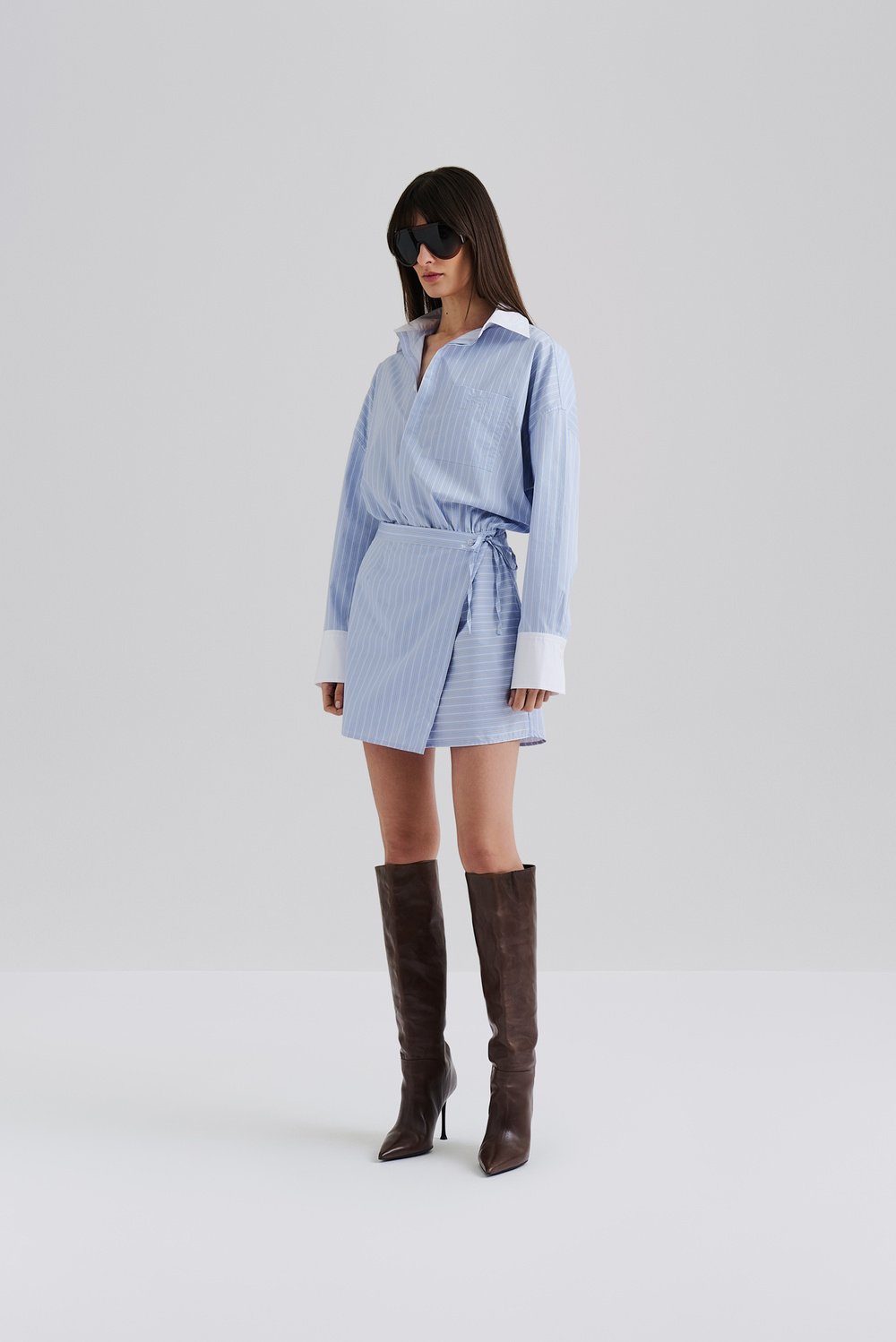 Elina mini dress - White - MINI DRESSES | Malina | Occasion
