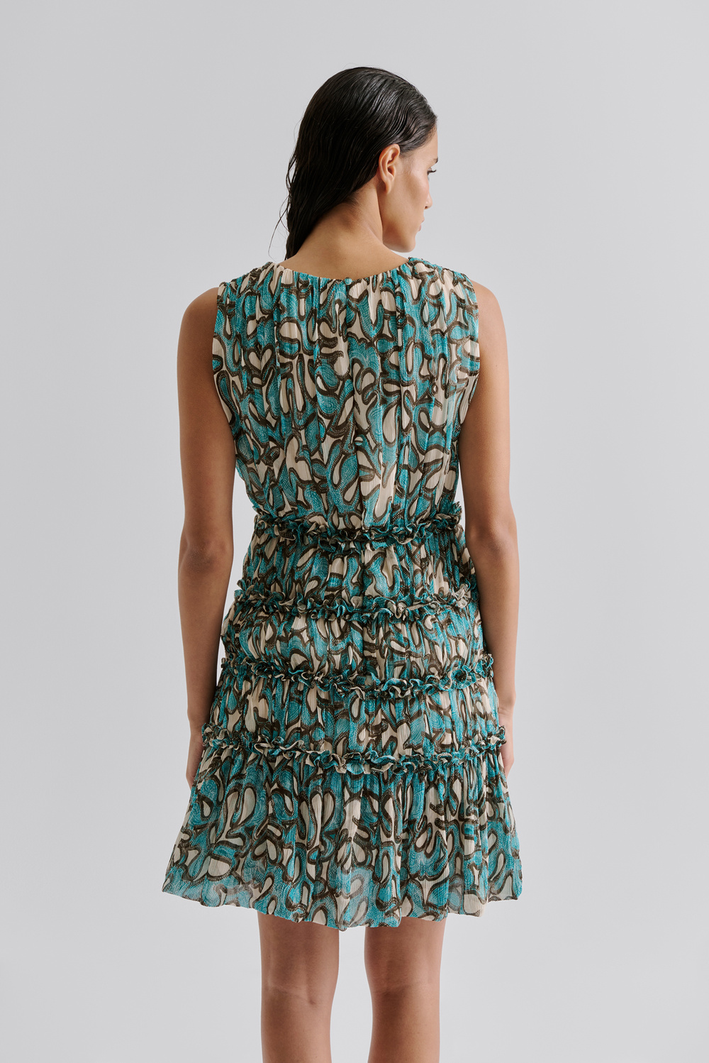 Raquel mini dress - Ocean Corals - DRESSES | Malina | Occasion designer  clothing