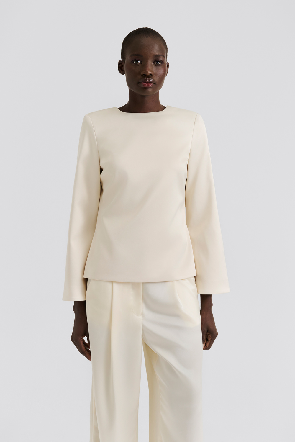 Lia top - Vanilla - TOPS | Malina | Occasion designer clothing