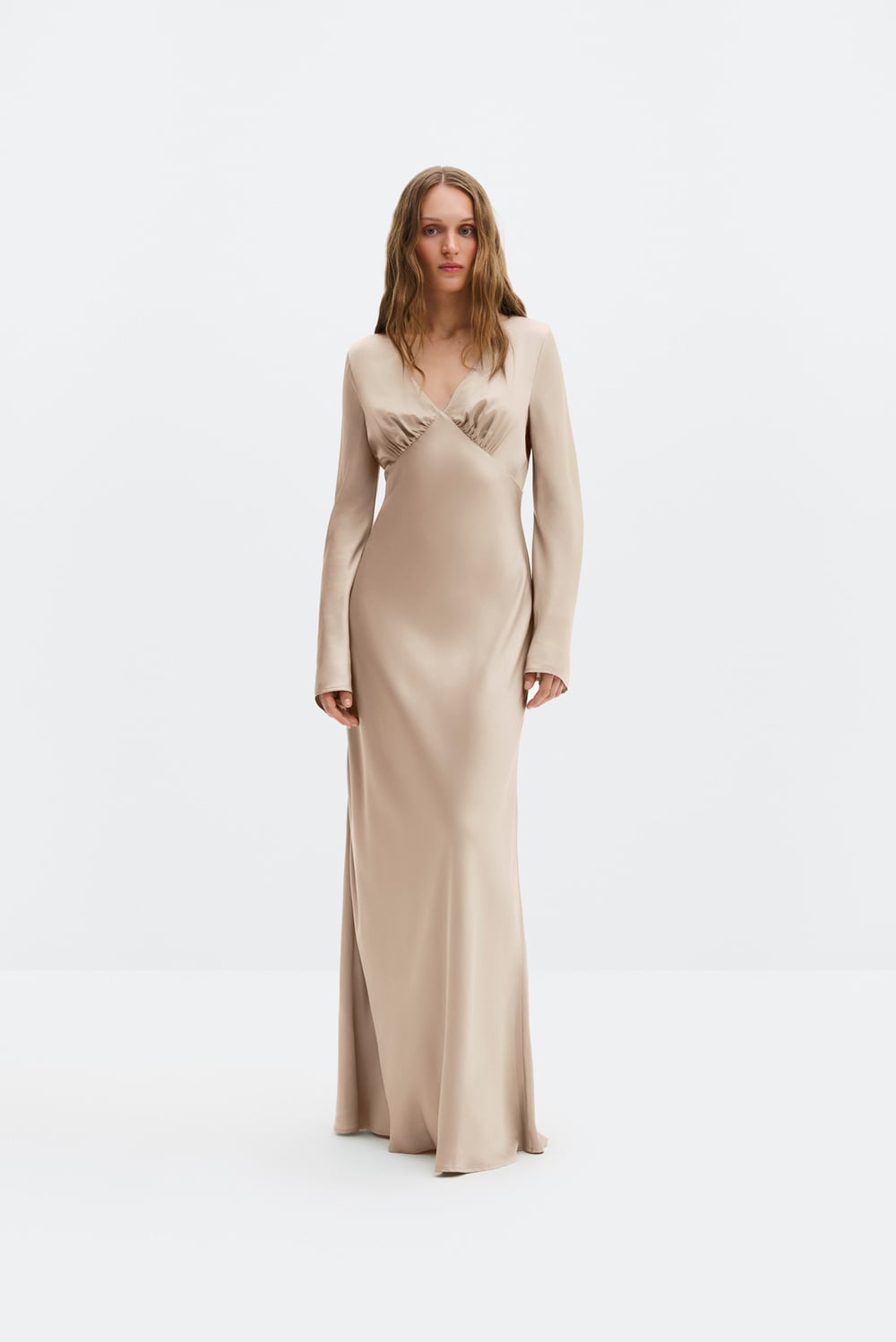 Carolina maxi dress - Champagne - MAXI DRESSES | Malina