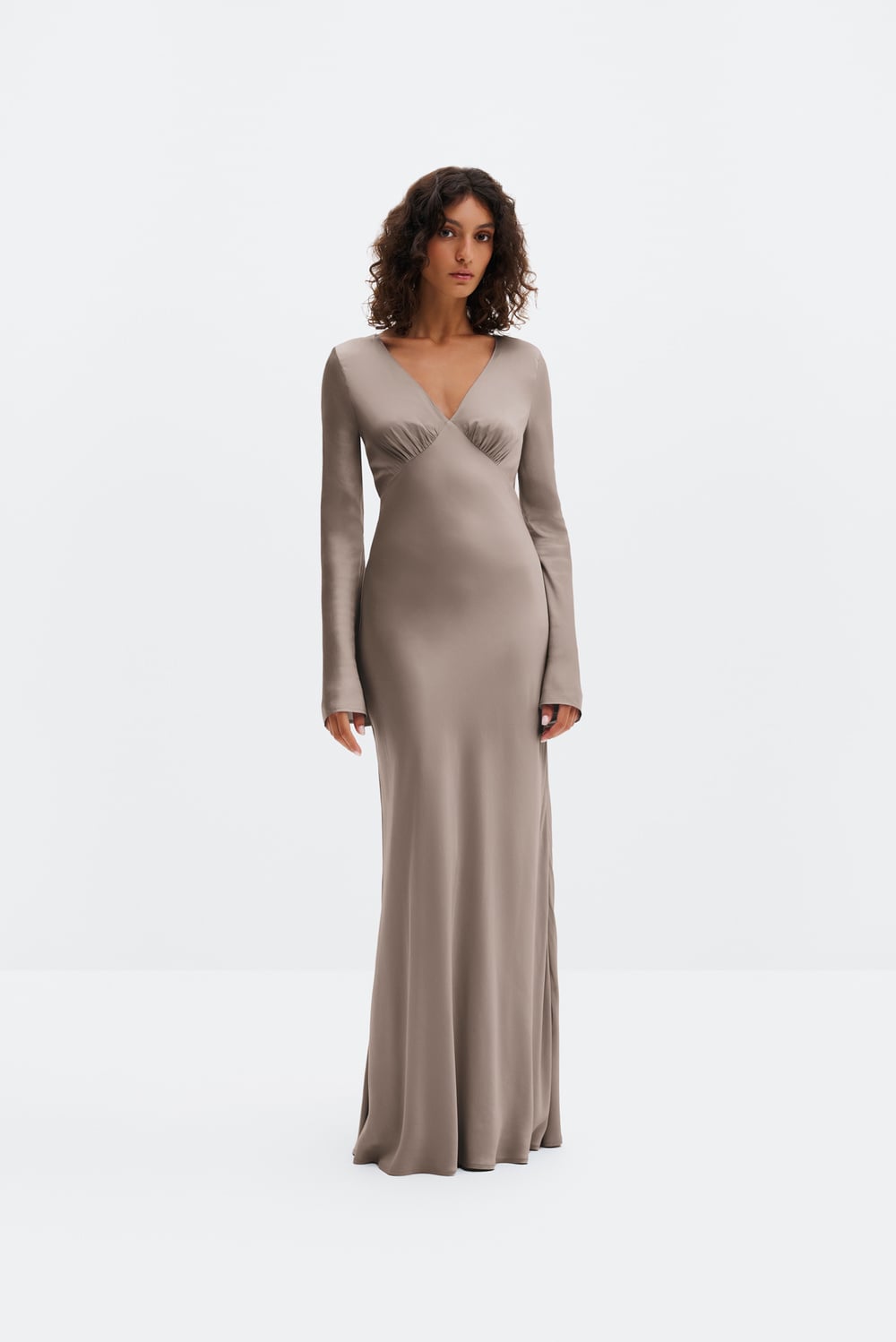 Simone maxi dress - Lemon Peony - DRESSES | Malina | Occasion designer  clothing