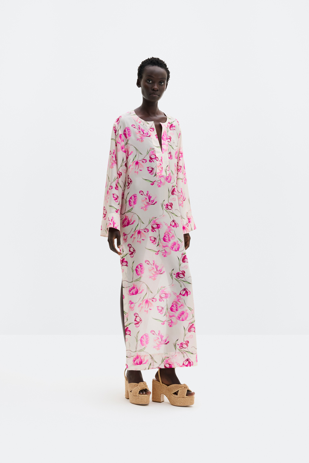 fleece maxi dress JAMES British Royal Navy, Triple Fleece