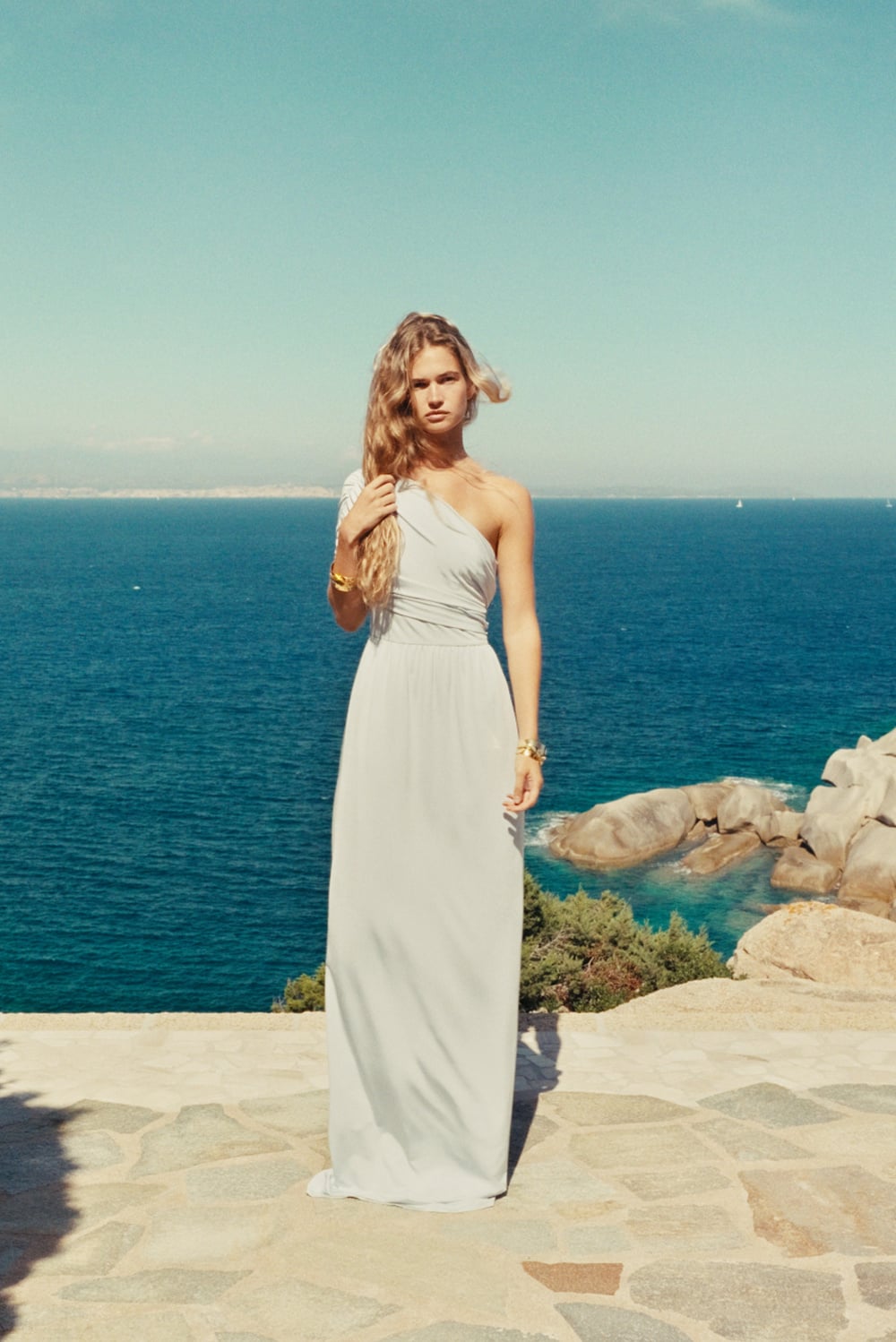 chinese dress ladies Cassia Maxi Dress — Iridescent Onyx main image 1