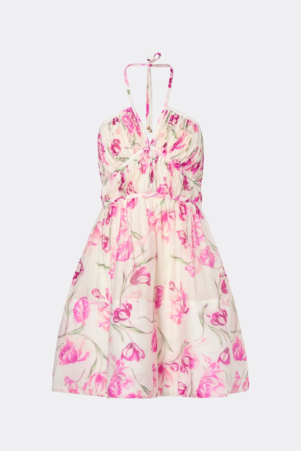 open lace back dress Fiorella Mini Dress - Plum Floral