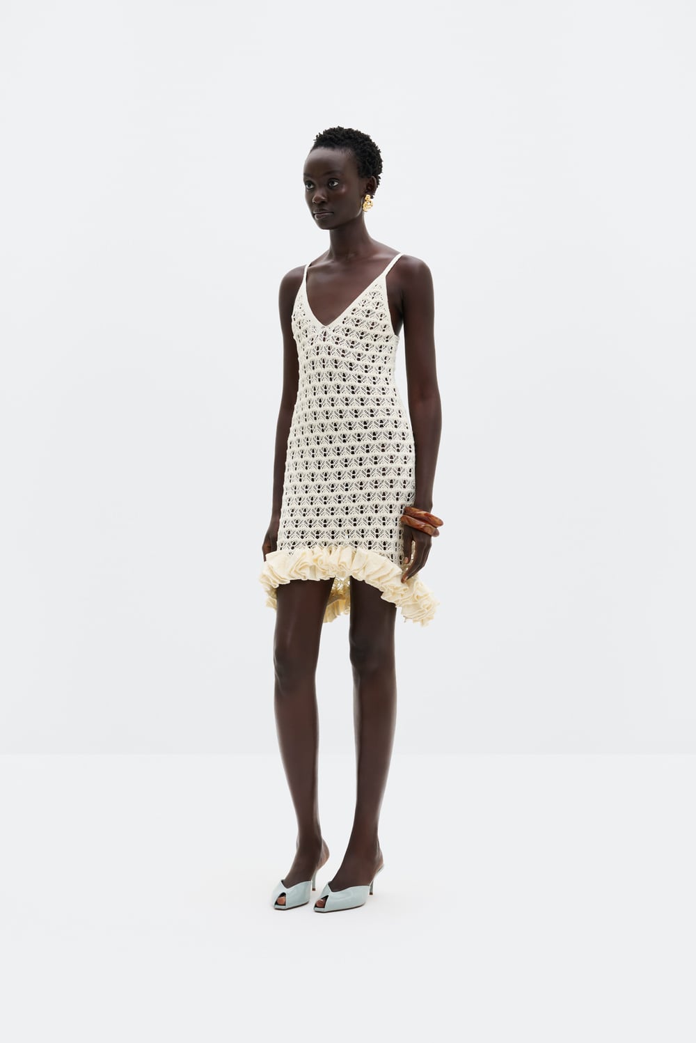 Nelle mini dress - Vanilla - DRESSES | Malina | Occasion designer clothing