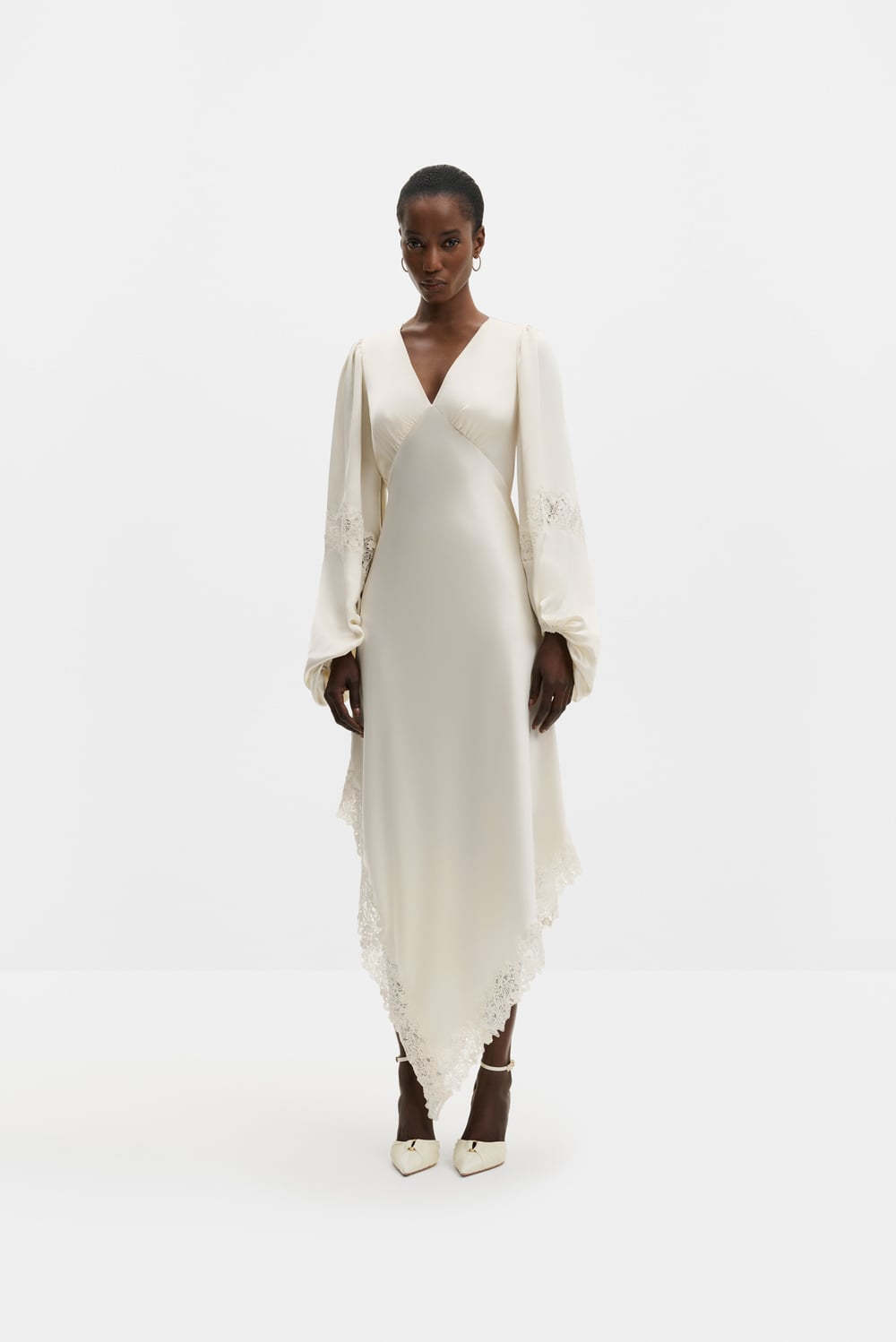 Carmen gown - Ivory - MAXI DRESSES | Malina