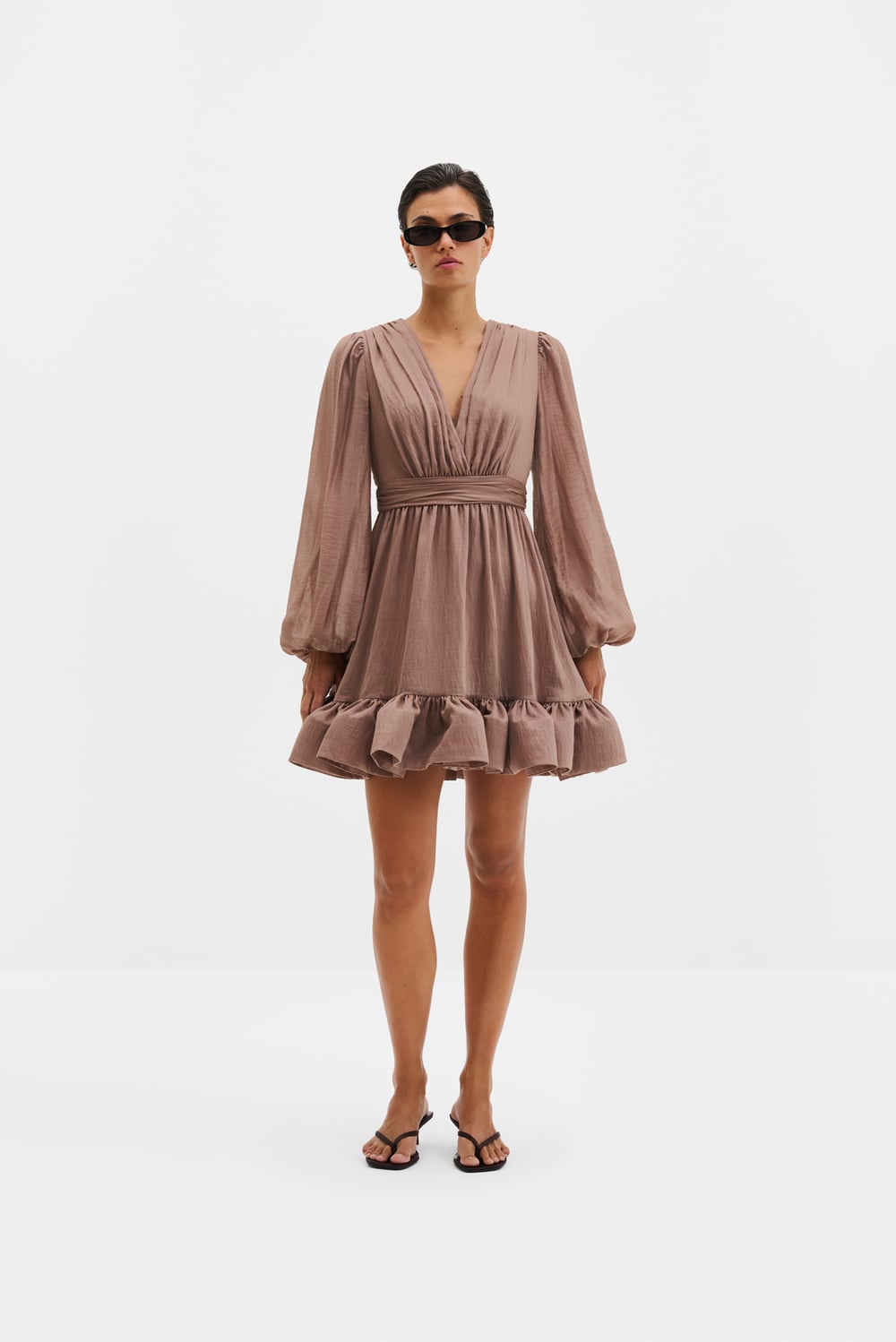 fiorella mini dress white Fiorella's Mini Dress – Puchunguis Shoes