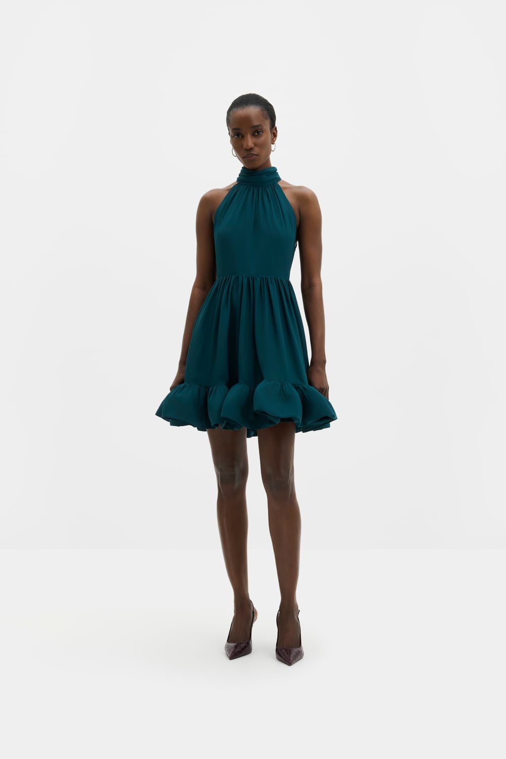 Fern mini dress - Sky - MINI DRESSES | Malina | Occasion designer