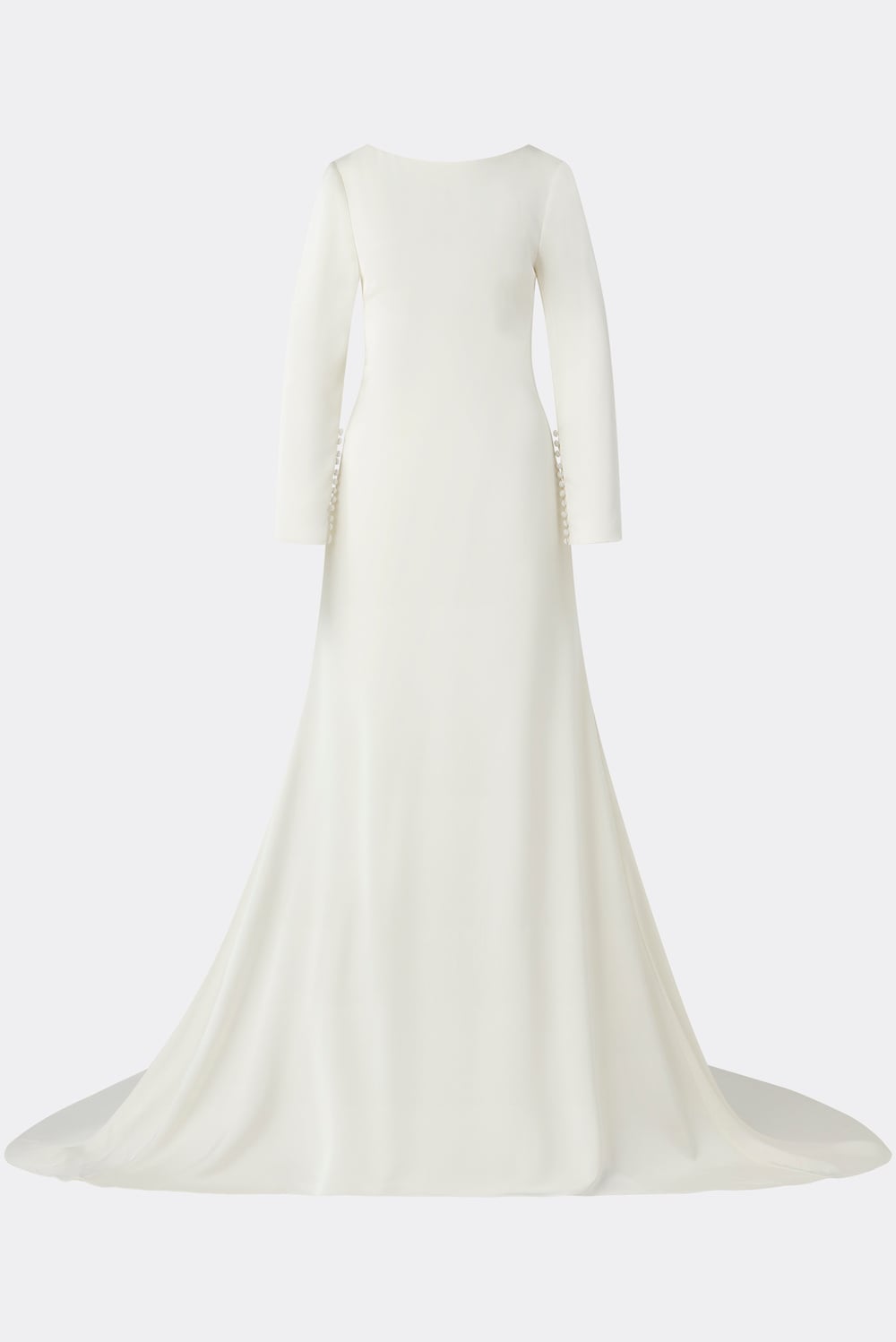 Sabrina midi dress - White - PLAIN DRESSES | Malina | Occasion designer clothing Sabrina midi dress - White - PLAIN DRESSES | Malina | Occasion designer clothing