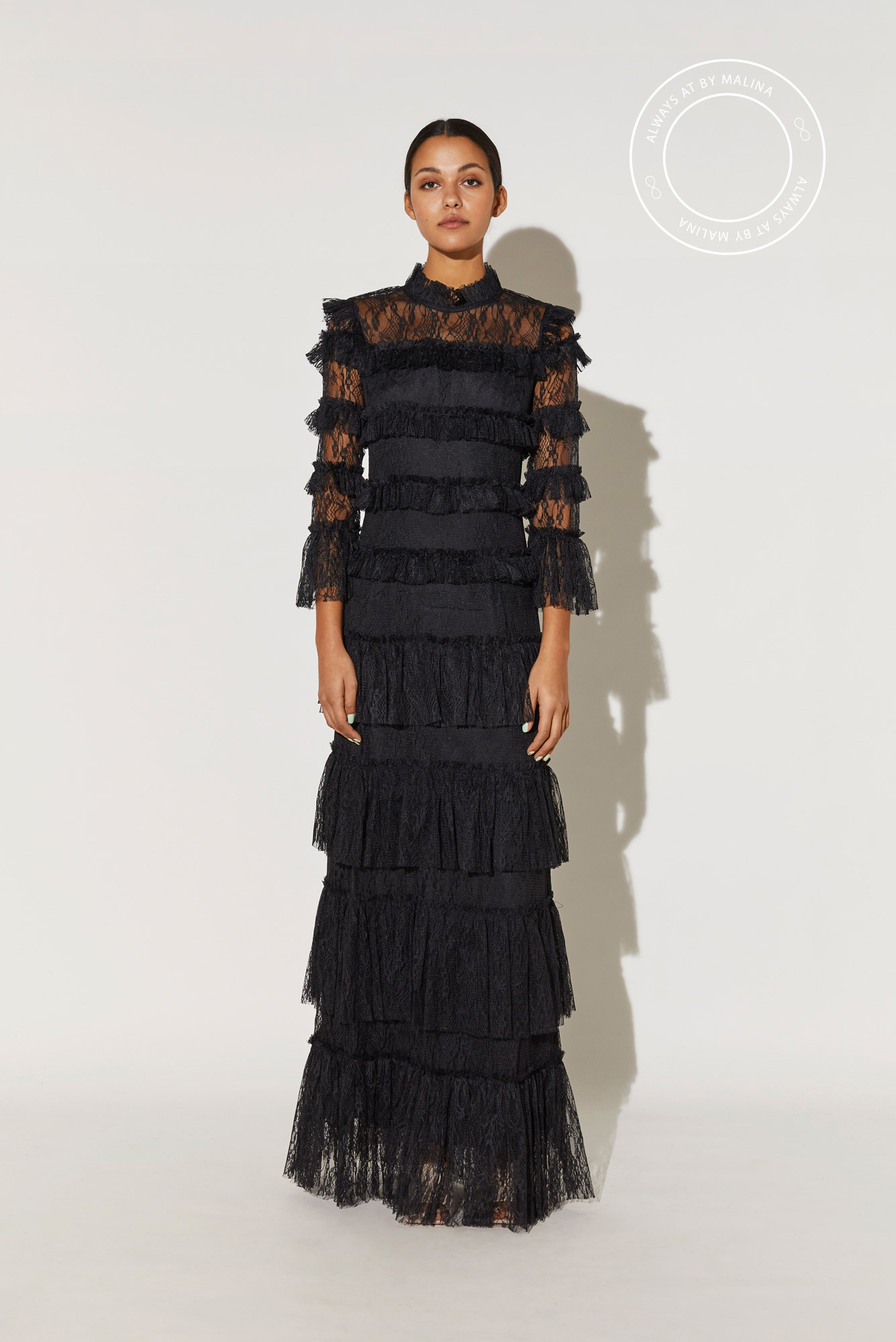 Carmine maxi dress - By Malina Official 
